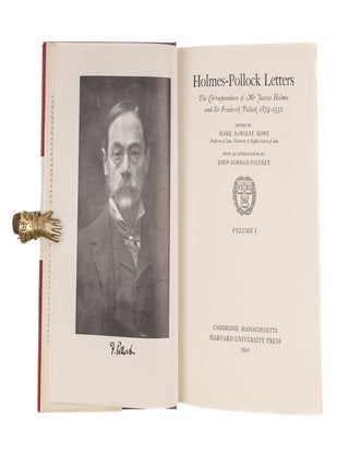 Holmes-Pollock Letters: The Correspondence of Mr. Justice Holmes...