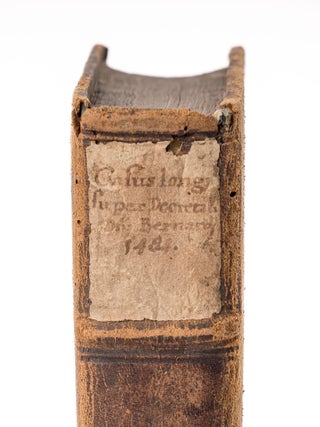 Casus Longi Super Quinque Libros Decretalium. Strasbourg, 1484.