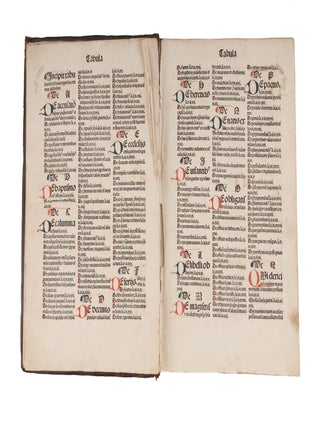 Casus Longi Super Quinque Libros Decretalium. Strasbourg, 1484.