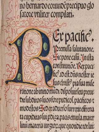 Casus Longi Super Quinque Libros Decretalium. Strasbourg, 1484.