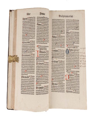 Casus Longi Super Quinque Libros Decretalium. Strasbourg, 1484.