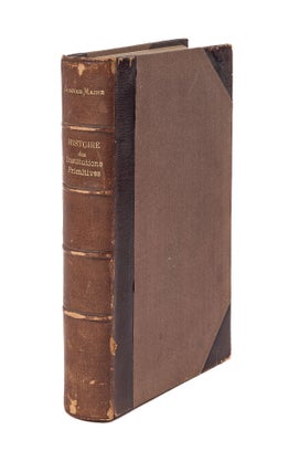 Etudes Sur L'Histoire des Institutions Primitives.