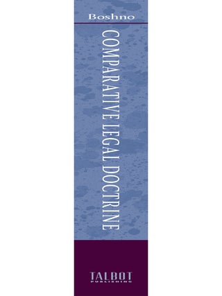 Comparative Legal Doctrine.