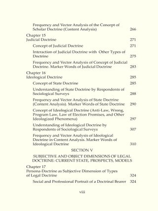 Comparative Legal Doctrine.