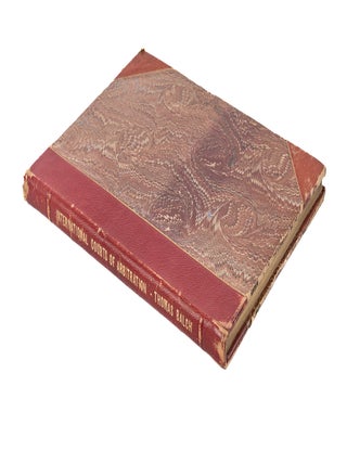 International Courts of Arbitration. 4th Edition.
