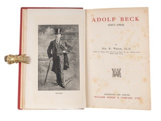 Item #84049 Adolf Beck (1877-1904). First edition. Eric R. Trial. Watson