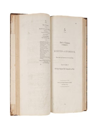 Minutes of Evidence, Taken Before the Committee of the Whole House...