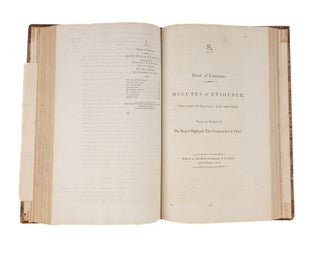 Minutes of Evidence, Taken Before the Committee of the Whole House...