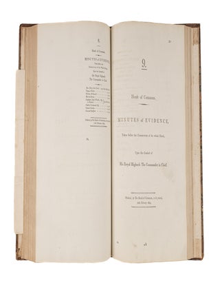 Minutes of Evidence, Taken Before the Committee of the Whole House...