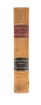 Principles of the English Law of Contract and of Agency... 2d ed.