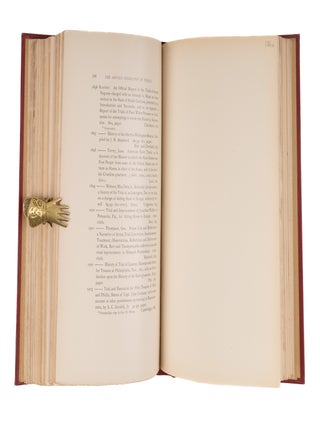 Catalogue of the Library of Trials and Legal Literature...