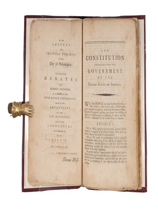 Commentaries on the Constitution of the United States of America....