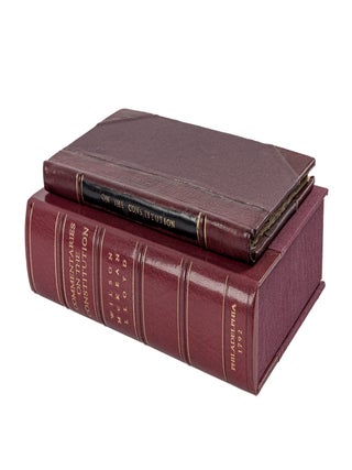 Commentaries on the Constitution of the United States of America....