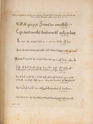Calendars of the Ancient Charters, And of the Welch and Scotish Rolls.
