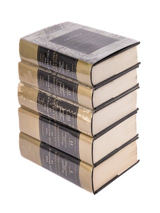 Item #84880 The Law Practice of Alexander Hamilton. 5 Vols. 1964-1981. Julius Goebel, Joseph Smith
