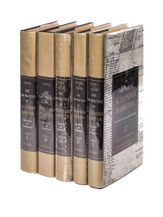 The Law Practice of Alexander Hamilton. 5 Vols. 1964-1981.