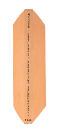 De Foro Legatorum Liber Singularis, A Monograph on the Jurisdiction...