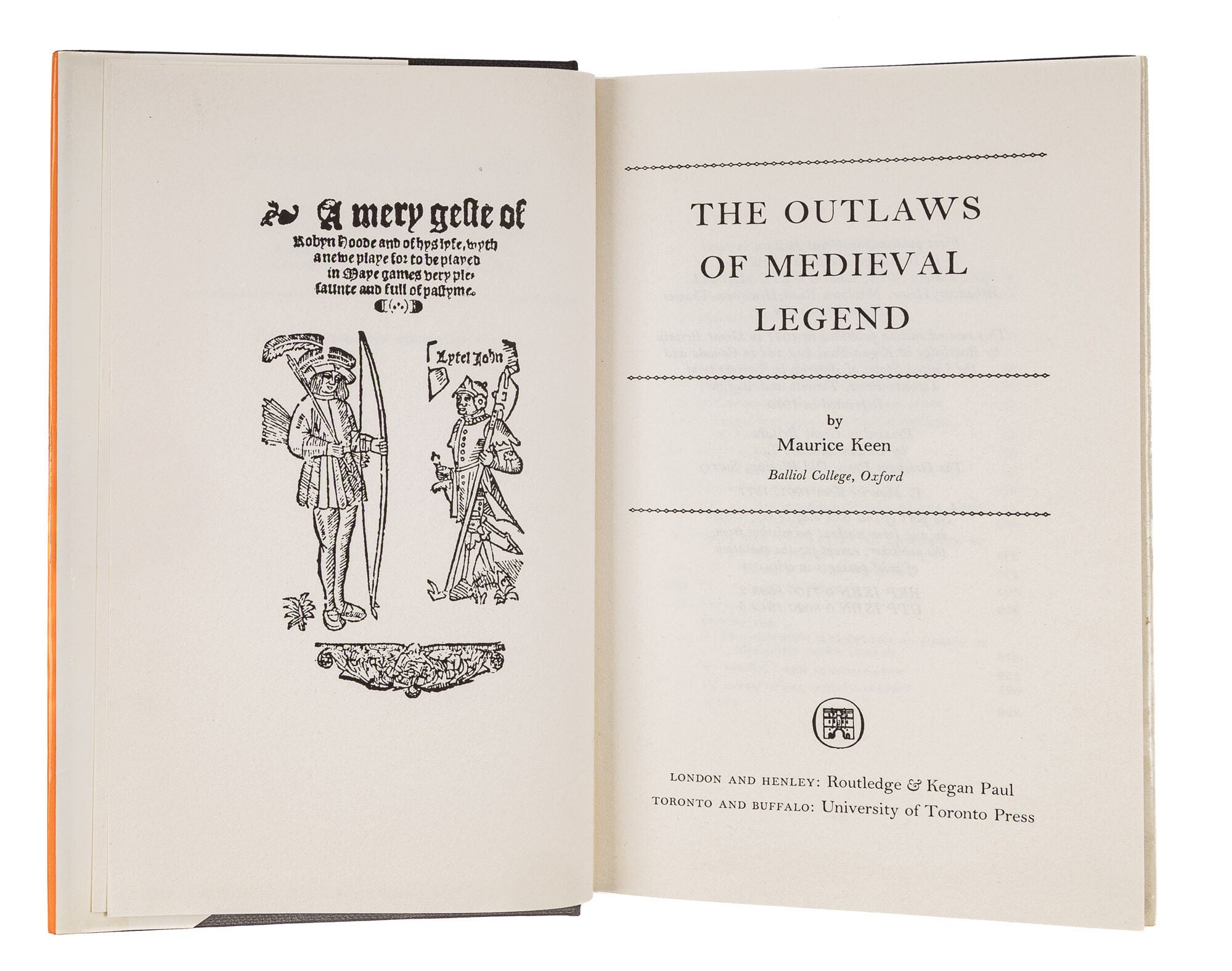 The Outlaws of Medieval Legend. Revised edition | Maurice Keen