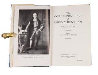 The Correspondence of Jeremy Bentham. Vols. 1-5. (1968-1981).
