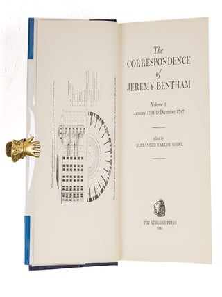 The Correspondence of Jeremy Bentham. Vols. 1-5. (1968-1981).