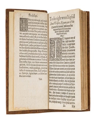 A Learned Commendation of the Politique Lawes of England...