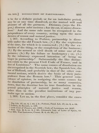Commentaries on the Law of Partnership, as a Branch of Commercial...