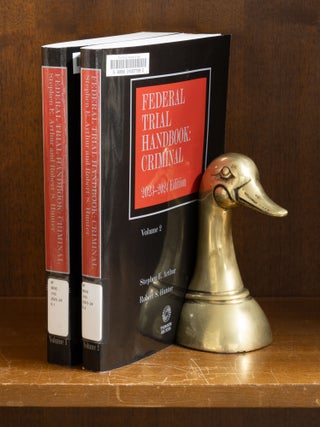 Item #85242 Federal Trial Handbook: Criminal. 2023-2024. 2 Volumes. Softbound. Robert S. Hunter,...