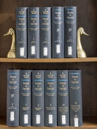 Item #85448 Nimmer on Copyright. 11 Vols. current thru Release 124/October 2025. David Nimmer