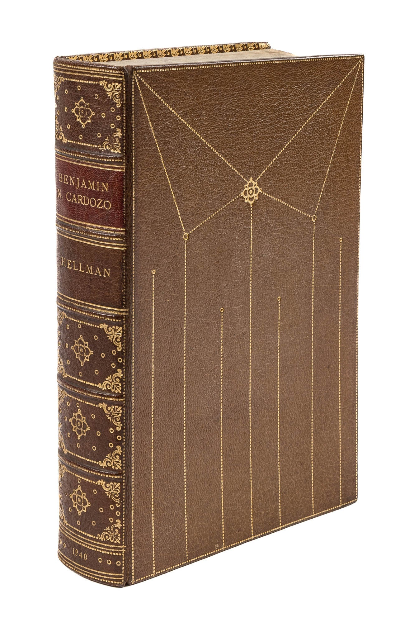 Benjamin N. Cardozo: American Judge. In a fine custom binding | George ...
