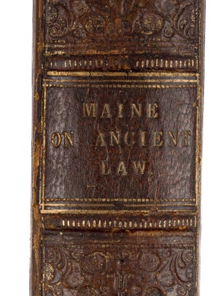 Ancient Law, Its Connection with the Early History of Society, And...