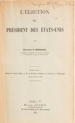 Articles, Essays, Addresses, Supreme Court Decisions, Government...