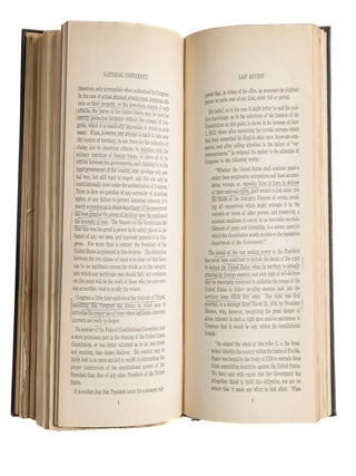 Articles, Essays, Addresses, Supreme Court Decisions, Government...