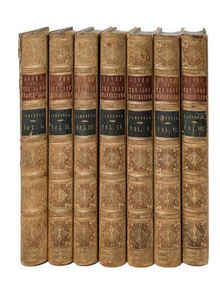 Item #85592 The Lives of the Lord Chancellors and Keepers of the Great Seal of. John Campbell, Lord