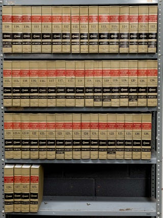 Item #85666 Supreme Court Reporter West's Vols 110 to 127B, in 54 books, 1989-2007. Thomson West...