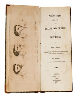Item #85770 Pierce Egan's Account of the Trial of John Thurtell and Joseph Hunt. Trial, Pierce...