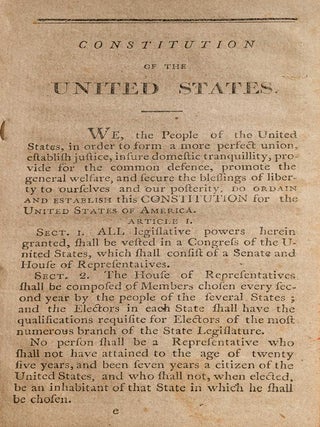 The Constitution of the State of Massachusetts, And That of the...