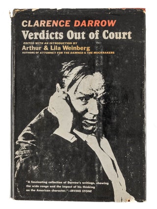 Item #86110 Clarence Darrow Verdicts Out of Court. Clarence Darrow