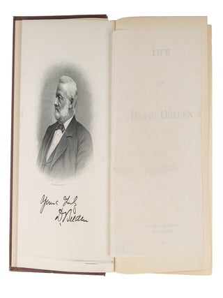 Item #86113 Life of David Belden. David Belden, John J. Berry