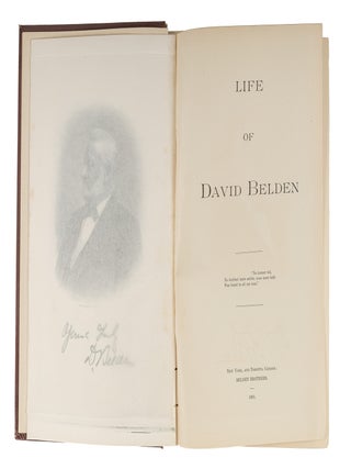 Life of David Belden.