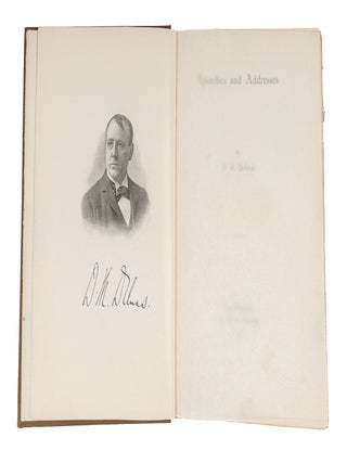 Item #86115 Speeches and Addresses. D. M Delmas