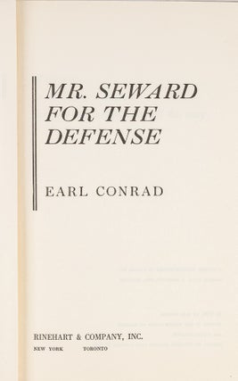 Mr. Seward for the Defense.