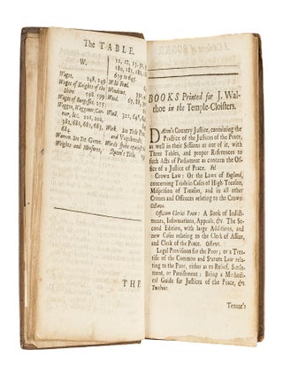 The Justice of Peace His Companion, Or a Summary of All the Acts...