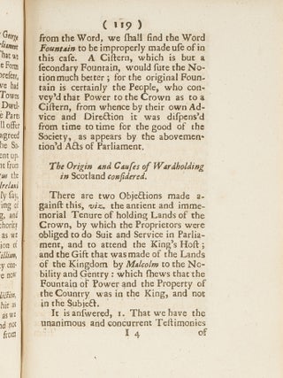 An Historical Account of the Antient Rights and Power of Parliament ...