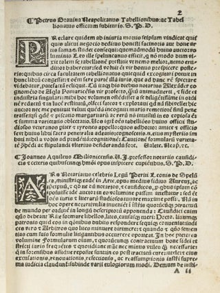 Artis Notarie. Venice, 1538.