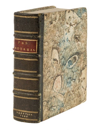 Artis Notarie. Venice, 1538.