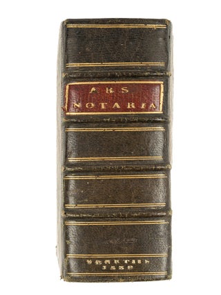 Artis Notarie. Venice, 1538.