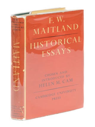 Selected Historical Essays of F. W. Maitland.