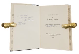 Item #86305 An Eye for an Eye. Clarence Darrow, R. Baird, Shuman