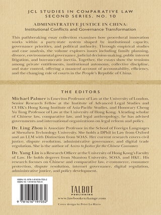 Administrative Justice in China: Institutional Conflicts and...