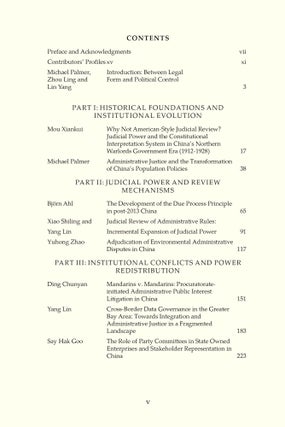 Administrative Justice in China: Institutional Conflicts and...